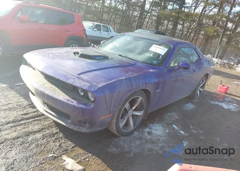 2016 Dodge Challenger R/T Plus Shaker z USA, uszkodzony, nr VIN 2C3CDZBT6GH158382